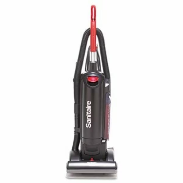 Sanitaire, FORCE QUIETCLEAN BAGGED UPRIGHT VACUUM, SEALED HEPA, 17 LB, 4.5 QT, BLACK, Electrolux, Mfr#: SC5713D
